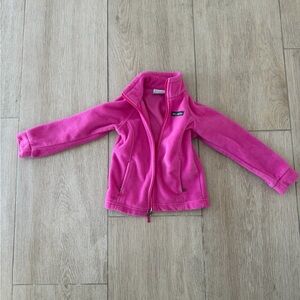 Columbia Vibrant Pink Fleece Jacket